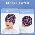 thumbnail image 6 of Pofeuu cartoon Skull rainbow space Print Toddler Beanies for Boys Baby Warm Slouchy Skullcap Hats Toddler Beanie Knit Caps Hats for Kids, 6 of 7