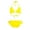 Yellow, variant on Bikinis for Women Bottom Wrap Womens Bikini High Waisted White X-Large
