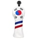 thumbnail image 3 of Fundas para cabezas de golf, impermeables, de piel sintética de primera calidad, bandera de .º para maderas Zulema Funda para palos de golf, 3 of 5