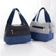 thumbnail image 4 of Sonducket Fiambrera para mujer, bolsos de lona, ​​cosméticos de moda, gran capacidad, bolso pequeño para mamá, Color a juego para viajes, Picnic, Bolsas de mensajero y de hombro Gris oscuro Sonducket AP012428-07, 4 of 6