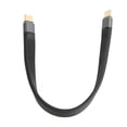 thumbnail image 4 of Cable tipo C a tipo C, transferencia de datos macho de 10Gbps, carga rápida PD100W, línea de proyección HD FPC 4K 60Hz, 4 of 8