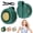 Green, variant on Small Whirlwind Clip Waist Neck Fan, Spin 360 Fan, Portable Clip On Mini Fan with 3 Speed Adjustable Airflow for Outdoor Travel Office