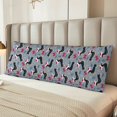 thumbnail image 6 of Picia Christmas Hat Dachshund Body Pillow Cover - Super Soft Microfiber 20x54 Body Pillow Case - Envelope Closure, Wrinkle, Stain Resistant Body Pillow Cover,Elegant Bedding, 6 of 8