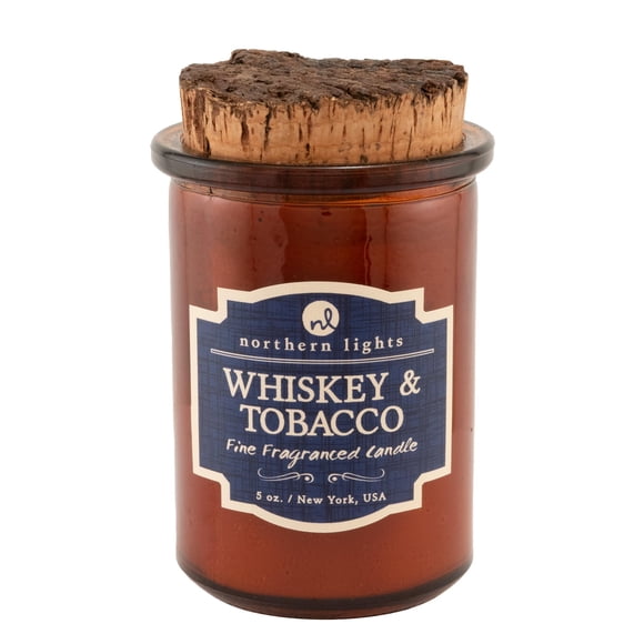 Northern Lights Candles 52601 - Vela en tarro con licor, whisky y tabaco, 147,32 ml