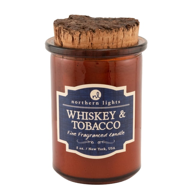 Northern Lights Candles 52601 - Vela en tarro con licor, whisky y tabaco, 147,32 ml