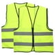 thumbnail image 1 of Chaleco reflectante de alta visibilidad, 2 unidades, ropa de seguridad transpirable, tira plateada para construcción, tráfico y actividades al aire libre, trabajo, ciclismo, corredores, topógrafos, 1 of 7