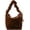 Brown Leopard, variant on Plush Shoulder Bag for Women Leopard Crossbody Handbag Large Tote Purse Top Handle Bag Fluffy Winter Messenger Bag