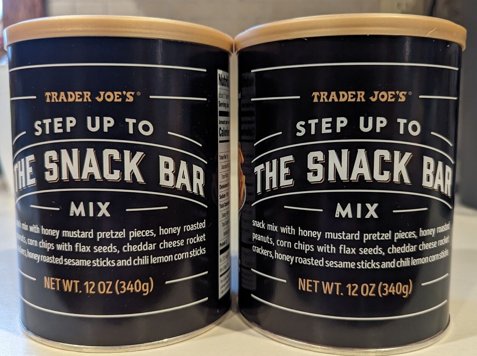 2 Packs Trader Joe's Step Up To The Snack Bar Mix 12 oz Each Pack, Total 24 oz