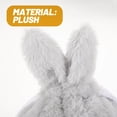 thumbnail image 6 of UPKOCH Plush Drawstring Makeup Bag for Storage Use Light Grey Small Cosmetic Pouch 4.3 x 3.1 x 7.9 inches, 6 of 8
