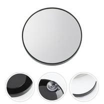 Masteelf 3 .5inch Suction Cup Mirror Magnifying 15x Vanity Travel Black