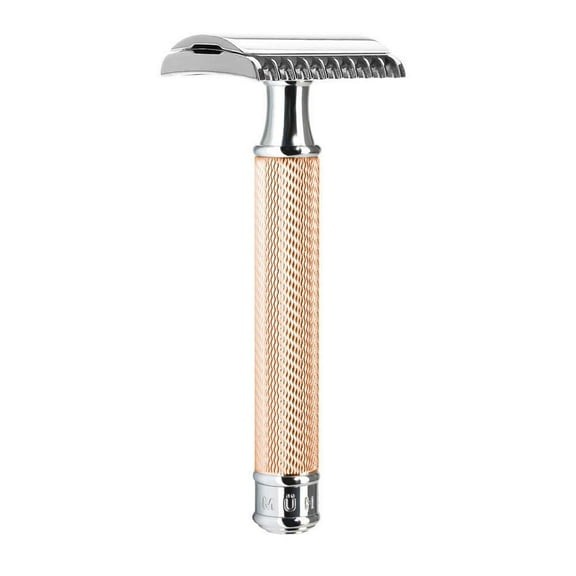 MÜHLE TRADITIONAL R41 Double Edge Safety Razor (Open Comb) For Men - Perfect for Every Day Use, Barbershop Quality Close Smooth Shave