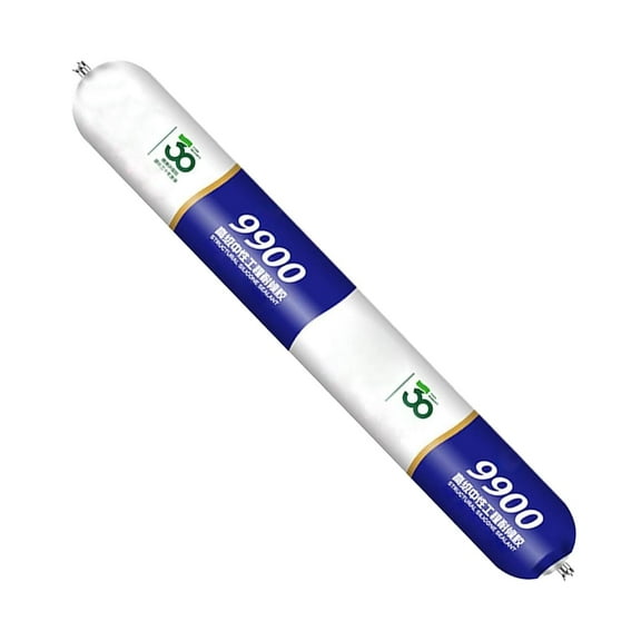 9900 Sealant Waterproof, Outdoor Silicon Waterproof Sealant, Permanent Solution for Roof & Wall Cracks, Tear and Stretch Resistance, Water Proof Exterior Sealants Heat White 1PCS