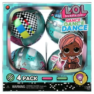 LOL Surprise OMG Dance Dance Dance Virtuelle Fashion Doll With 15 Surprises  Including Magic Blacklight, Shoes, Hair Brush, Doll Stand and TV Package -  For Girls Ages 4+ 