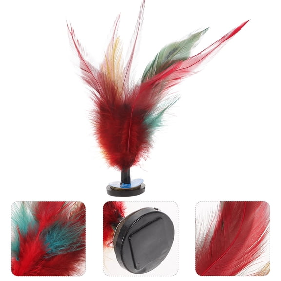 DEEPCRAFF 10Pcs Chinese Jianzi Kick Shuttlecock Lightweight Durable Foot Sports Game