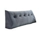 thumbnail image 1 of Wosthever Funda de almohada decorativa con cuña para cama, elegante, suave y cómoda, fácil de cambiar, fabricada con poliéster Juegos de cama gris, 1 of 6