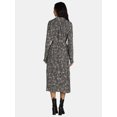 thumbnail image 4 of Time and Tru Women’s and Women's Plus Shirt Dress with Long Sleeves, Sizes XS-4X, 4 of 4