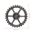 thumbnail image 2 of OULII 2 Pcs Style Industriel Décoration Murale en Bois pour Café, 2 of 5