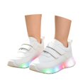thumbnail image 4 of QTSHPN Girls Sneakers Kids Light up Padded Casual Sport Shoes Comfortable Everyday Play Footwear Big Kids Sneaker, 4 of 8