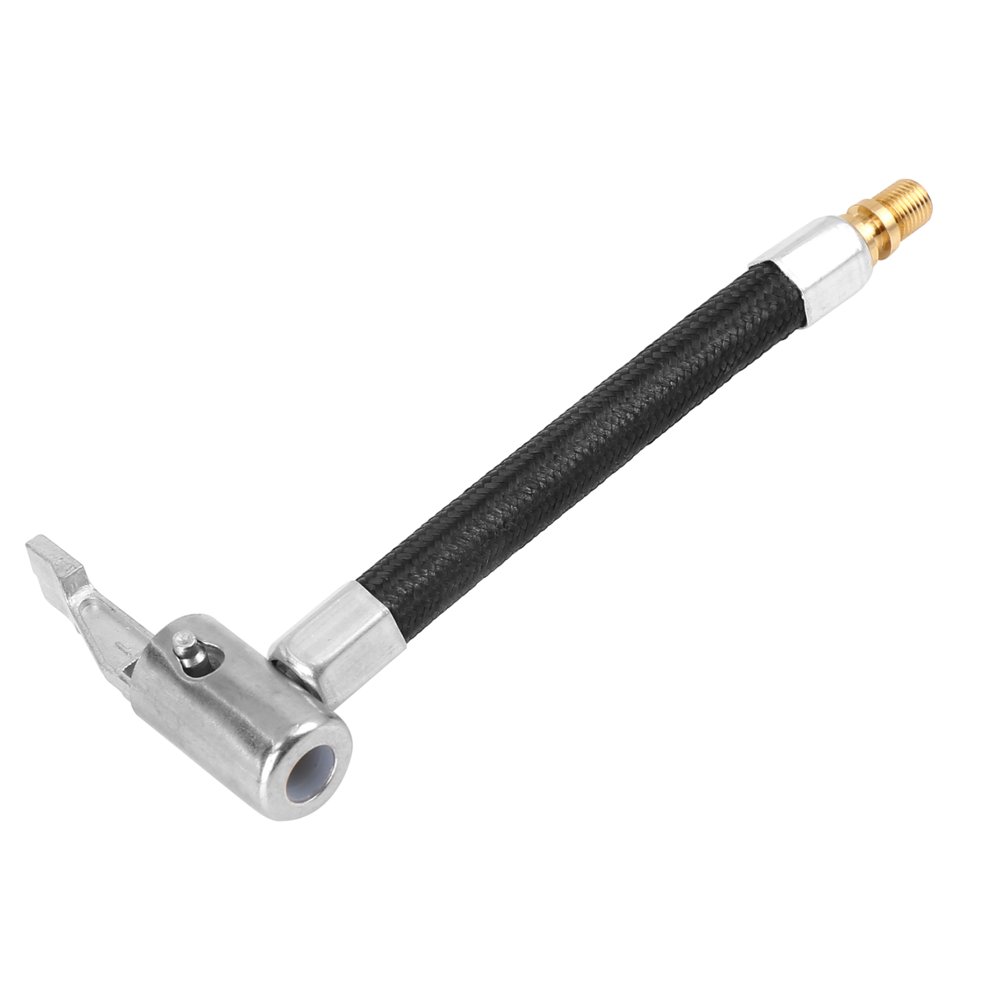 10cm Car Tire Valve Air Chuck Inflator Pump Extension Hose Adapter