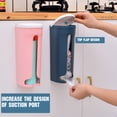 thumbnail image 3 of Jierger Garbage Bag Storage Box Home Kitchen Bathroom Wall Hanging Plastic Storing Rack, Plastic Grocery Bag Holder Kitchen Organizer for Hanging Garbage Bags and Trash Bags, 3 of 6