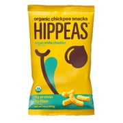 HIPPEAS Vegan White Cheddar Puffs, 14 oz Bag