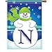 thumbnail image 3 of Premier Kites 52014 Winter Monogram House Flag, Letter N, 28-Inch, 3 of 3