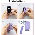 thumbnail image 7 of Key Fob Cover Compatible with Lexus ES350 NX300h RC RX IS 300 350 200t GS450H LX570 2013-2018 5 Button TPU Keychain Case Holder Protector,Black, 7 of 7