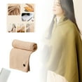 thumbnail image 2 of USB Heated Blanket for Car Camping Outdoor Use Portable Warming Throw Soft Washable Cozy Body Cover, 2 of 9
