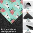 thumbnail image 3 of Bull Terrier Dog and Flower Florals Kitchen Rugs Sets Of 3,Kitchen Runner Rugs Non Skid Washable,Decorative Kitchen Floor Mats for Kitchen,Sink,Laundry,17"x30"+ 17"x47" + 17"x59", 3 of 6