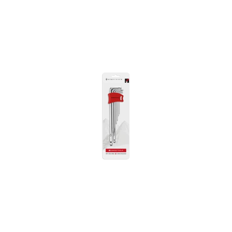 PB Swiss PB 212.LDH-10 Key L- Wrenches, Long, With Ball Point
