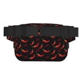 thumbnail image 3 of Disketp Red Hot Chili Riñonera de Doble Capa, Bolsa de Cintura Ajustable para Viajes, Correr y Senderismo, Riñonera Ligera para Hombre y Mujer, 3 of 9