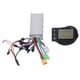 thumbnail image 2 of Controlador de bicicleta eléctrica Pantalla LCD, Controlador de bicicleta S866 LCD Kit de controlador sin escobillas para bicicleta Controlador de scooter Pantalla LCD Calidad en la que puede confiar, 2 of 9