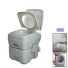 Ktaxon Portable Flush Ourdoor Toilet for Camping Hiking Dual Spray Jets Travel, 5 Gallon / 20L