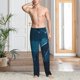 thumbnail image 2 of Fotbe Lonely Night Wolf Pantalones de Pijama para Hombre, Pantalones de Dormir, Pantalones de Casa con Cintura Ajustable y Bolsillos-Medium, 2 of 6