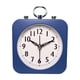 thumbnail image 2 of Despertador pequeño y silencioso con diseño de caramelos creativos de moda, reloj despertador de escritorio con barrido de viento y segundos., 2 of 6
