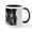 White/Black Inside, variant on CafePress - Beautiful Grey Wolf Mugs - 11 oz Ceramic Mug - Novelty Coffee Tea Cup