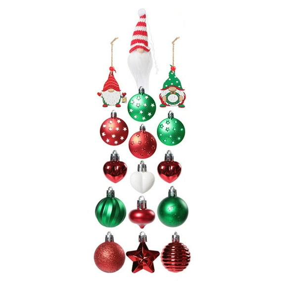 Pack of 32 Shatterproof Christmas Tree Decor for Christmas Tree Decors Suitable for Christmas Holiday Playful Ornament