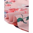 thumbnail image 5 of Cami Floral Sin Mangas para Mujer Allegra K Rosa M, 5 of 5
