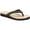 Black/Nailheads, variant on Easy Street Womens Stevie Faux Leather Open Toe Thong Sandals