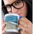 thumbnail image 2 of 3drose, Famous Fire Island New York, 11oz Two-tone Blue Mug, 2 of 6