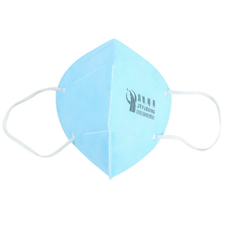 JXYUEXING 10pcs Labor Protective Mask Anti Fog Haze PM2.5 Mask Vertical Folding Anti Dust Face Nose Mouth Protection