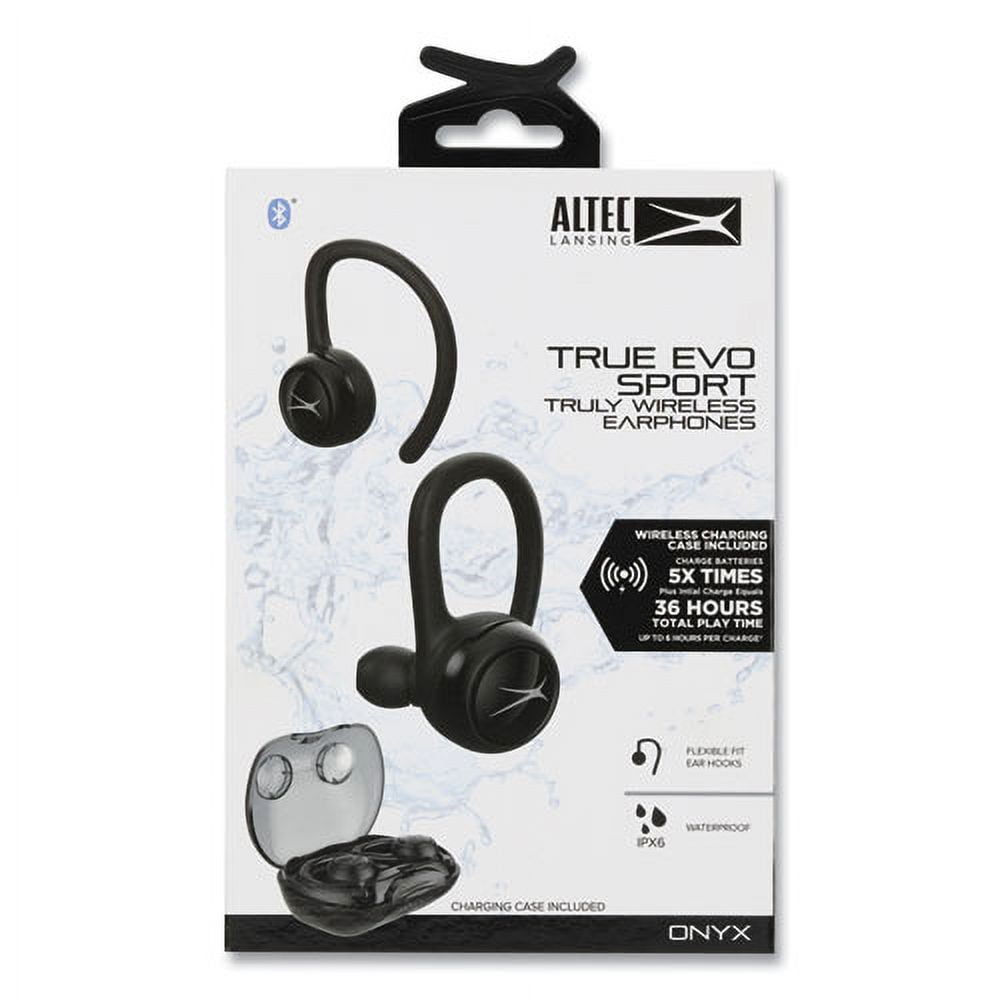 True Evo Wireless Earbuds Black Total Quantity 1 Walmart