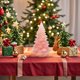 thumbnail image 4 of Seyotauo Glass Christmas Tree Gifts Set Mini Colorful Crystal Christmas Trees Figurines Decor Miniature Glass Christmas Trees Gifts Christmas Tree Ornaments for Tabletop Xmas Party Home, 4 of 6
