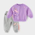 thumbnail image 2 of Baby Boys Winter Outfits Toddler Kids Baby Boy Girl Long Sleeve Sweatshirt Pullover Tops Newborn Boy Sweater Outfit Set, 2 of 7