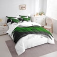 thumbnail image 3 of Homewish Abstract Graffiti Splash 7pcs Bedding Comforter Set For Children Teens Adults,Minimalist Watercolor Queen Bedding Sets Super Cozy,Gradient Ombre Minimalism Queen Sheet Sets, 3 of 8