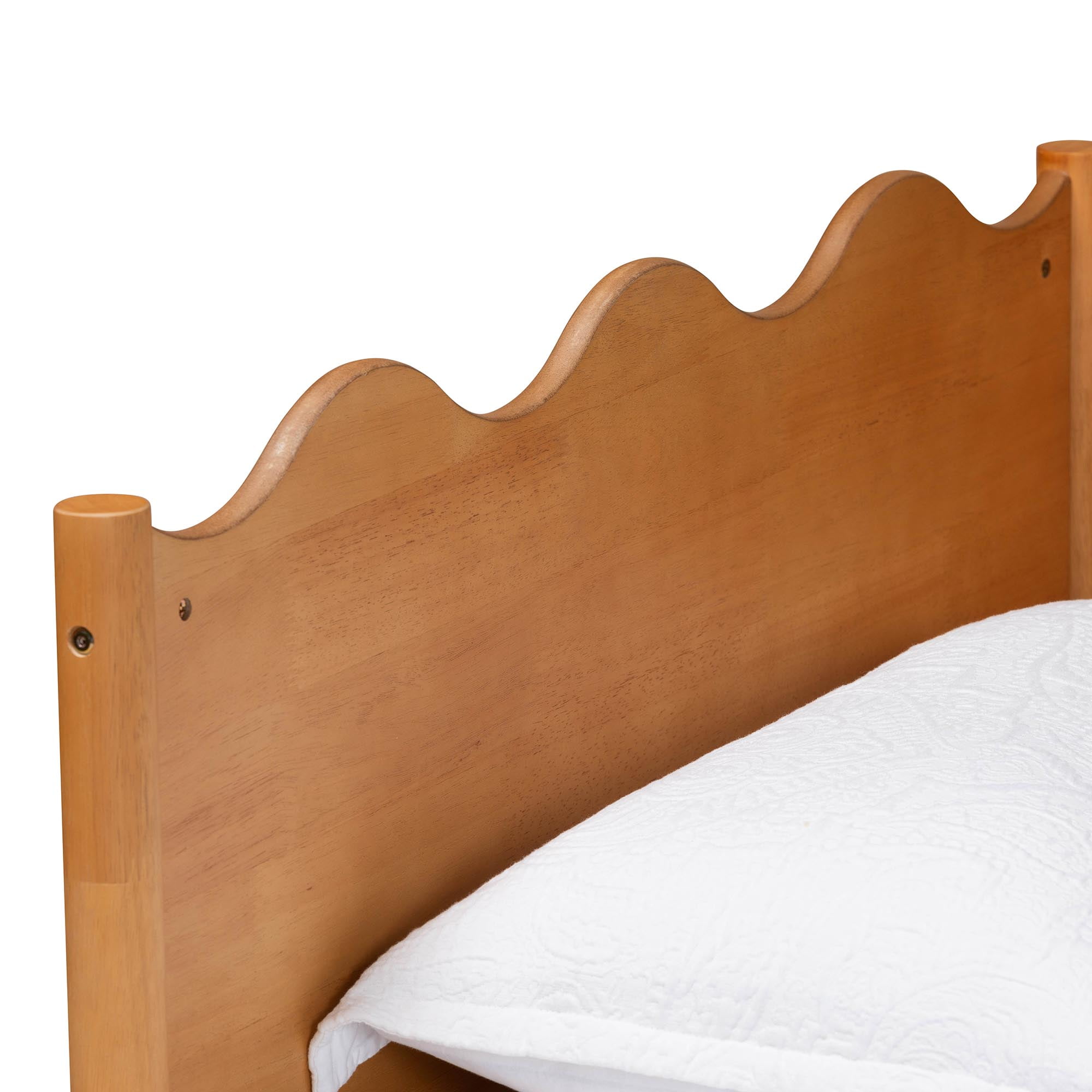 Baxton Studio Malaya Modern Daybed, Twin, Oak Brown