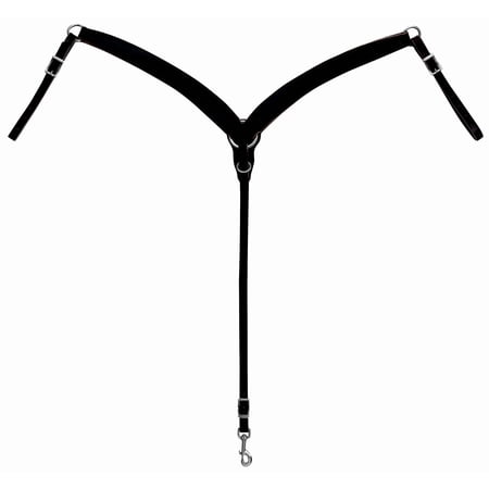 Weaver Black Contoured Ring Center Breast Collar