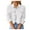 White, variant on Jackets For Women Vintage Button Down Short Denim Jean Jacket Coat With Pocket