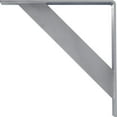 thumbnail image 4 of Ekena Millwork 2"W x 14"D x 14"H Traditional Steel Bracket, Hammered Light Blue, 4 of 13