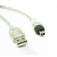 thumbnail image 3 of FireWire 1394 to USB Data Cable IEEE 1394 4 Pin to USB Mini Plug Firewire for MINI DV HDV camcorder to Edit for DV PC Camera, 3 of 5